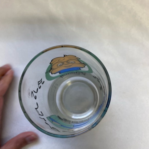 Vintage 1985 Alvin  and the Chipmunks Simon Drink Glass 1980s Pristine - Picture 11 of 11